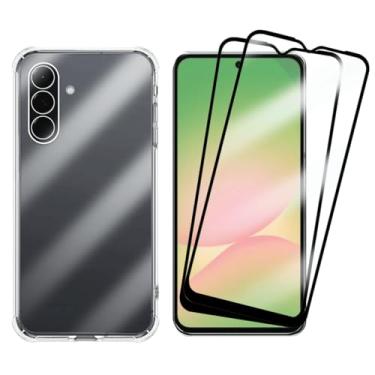 Imagem de Kit Capa Capinha Case + 2 Películas de Vidro 3d Para Samsung Galaxy A56