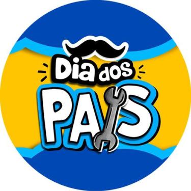 Imagem de Painel Festa Redondo C/ Elástico 1,50m Dia Dos Pais - Fadrix, PAI012