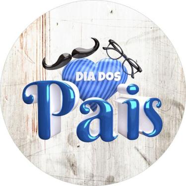 Imagem de Painel Festa Redondo C/ Elástico 1,50m Dia Dos Pais - Fadrix, PAI065