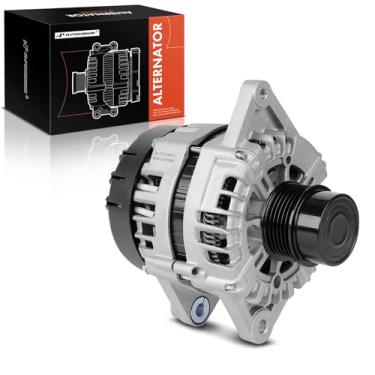 Imagem de A-Premium Alternador Compatível Com Kia Soul 2017-2019, Rio 2018-2019, Seltos 2021 E Hyundai Accent 1.6L, Polia De Embreagem 6 Ranhuras 12V 130A, Sentido Horário, Substituição Nº 2626125, 373002B970