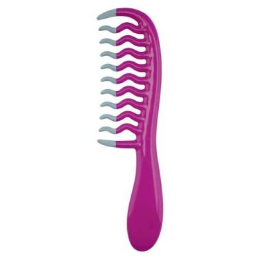 Imagem de Pente de Cabelo Ricca Cachos & Ondas, Pink