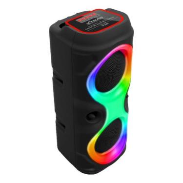 Imagem de Caixa De Som Bluetooth Multimídia Led Rgb Usb Fm Tws 50w Cor - xtrad, 