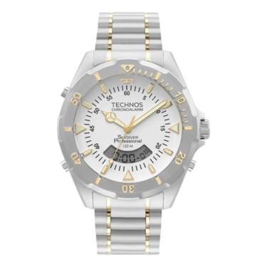 Imagem de Relógio Technos Masculino Skydiver Bicolor Wt2050Axn/1B