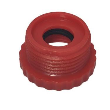 Imagem de Adaptador Vermelho 1/2 para Conector de Entrada de Água 3/4 para Lavad