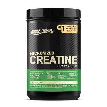 Imagem de Optimum Nutrition Creatina mono-hidratada em pó micronizada, sem sabor, compatível com ceto, 200 porções (a embalagem pode variar)