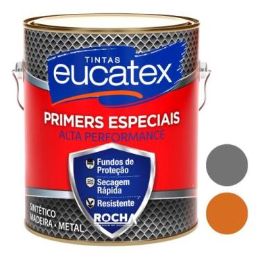Imagem de Zarcão Fundo Anti-corrosivo Ferrugem P/ Ferro Eucatex 900ml, 651