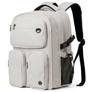 Imagem de Mochila mixi, laptop de viagem de grande capacidade, 15,6", resistente à água