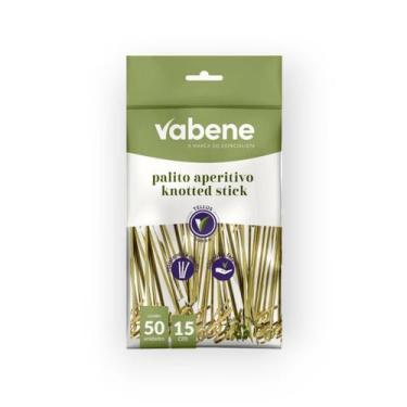 Imagem de Palito Bambu Aperitivo Knotted Stick 15Cm Com 50Un - Vabene