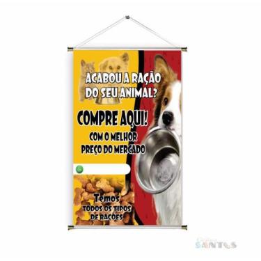 Imagem de Banner pronto Ração BA 275 medida 45x70 cm arte pronta