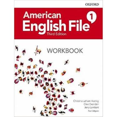 Imagem de Livro - American English File 1 Wb - 3Rd Ed, 3, 22 x 27.6