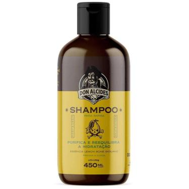 Imagem de Shampoo Para Barba 450Ml Lemon Bone Siciliano Don Alcides