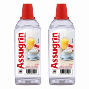 Imagem de Kit 2 Adoçante Líquido Tradicional Frasco 100ml Assugrin