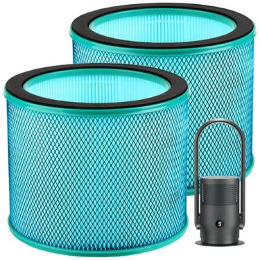 Imagem de Filtro de substituição R021 R020 para ventilador de torre sem lâmina ULTTY R021 R21 R020 R20 + purificador de ar 2 em 1 e MODERE purificador de ar quente + frio, filtro HEPA verdadeiro H13, pacote com