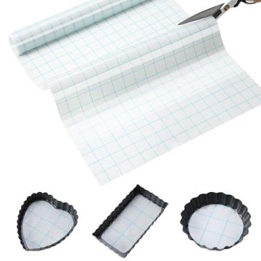 Imagem de Rolo de tapete de cozimento de silicone 40 cm x 1,5 m de corte livre, tapete de pastelaria antiderrapante, forro de fritadeira de ar reutilizável antiaderente, forros de forno, tapete de balcão,