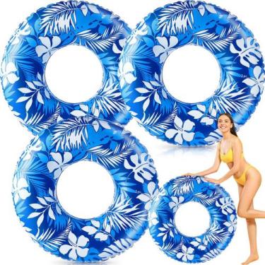 Imagem de Tubo flutuante de piscina inflável Motionchic Jumbo Float Tube 120 cm 