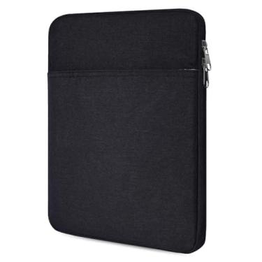 Imagem de Capa para iPad mini, capa à prova de choque para tablet de 7,9 a 7,3 polegadas para iPad mini 7/6/5/4/3, Amazon Fire HD 8/8 Plus, Samsung Galaxy Tab A7 Lite 8.7, bolsa para iPad mini, preta