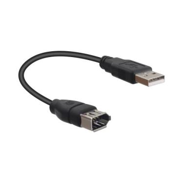 Imagem de Cabo adaptador RIIEYOCA USB 2.0 tipo A macho para IEEE 1394 de 6 pinos