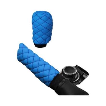 Imagem de Conjunto De Freio De Mão De Couro, 2 Peças, Engrenagem Estereoscópica 