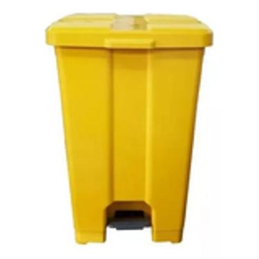 Imagem de Cesto C/ Pedal Plástico 30l Várias Cores Coleta Seletiva Jsn SEM ADESI