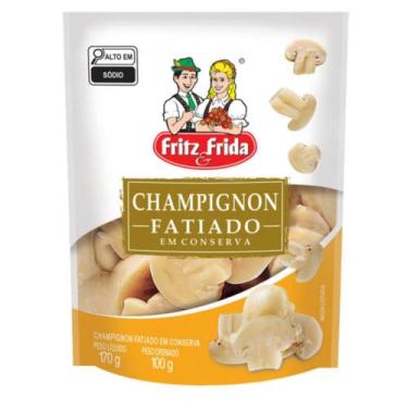 Imagem de Champignon Fritz e Frida 100G Fatiado - Fritz & Frida