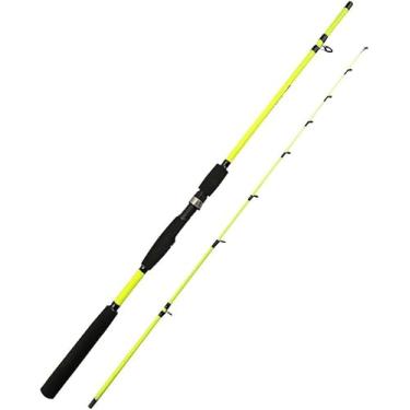 Imagem de Vara De Pesca Telescópica Portátil Spiig Para Lake River Fishig Ad Saltwater, Green, 2.1M