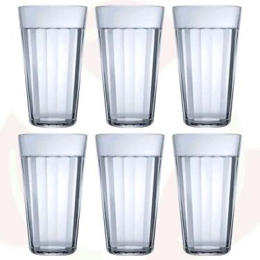 Imagem de 6 Copo de Vidro Long Drink Americano 450ML Nadir Bebidas - NADIR FIGUE