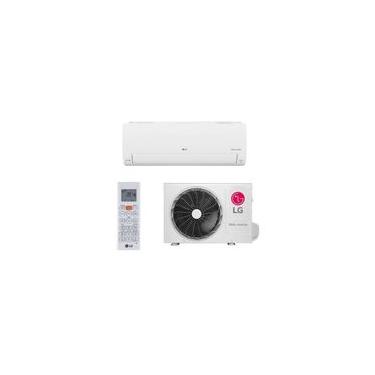 Imagem de Ar Condicionado Split Hw Inverter R-32 Lg Dual Voice 12000 Btus Quente/Frio Branco Bivolt