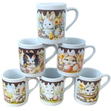 Imagem de Antilope Decor Porcelanas, Caneca Xícara 120ml - Páscoa - Porcelana (individual)
