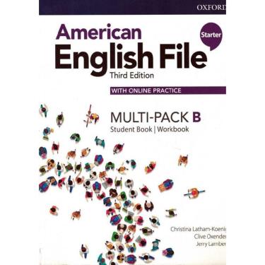 Imagem de American English File Starter B - Multi-Pack - 3Rd Ed