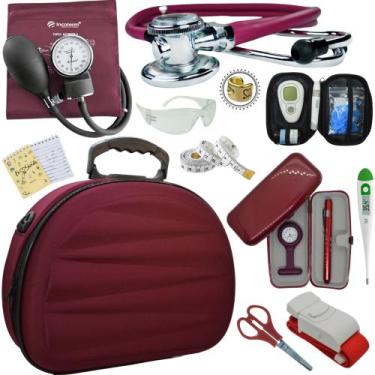 Imagem de Kit Enfermagem Maleta Exclusiva Top Super Luxo Completa Full - Love Sa
