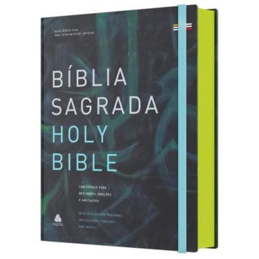 Imagem de Biblia Sagrada Holy Biblie - Bilingue - Portugues E Ingles - Creation