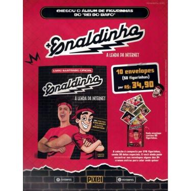 Imagem de Pack Com 50 Figurinhas Do Album Do Enaldinho