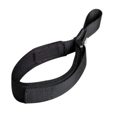 Imagem de Dualoai Coleira para Cachorro com Alça de Pulso Ajustável de 50 Cm, Cinto de Segurança para Camping, Treinamento Na Praia, Caminhada Diária, Corrida, Preto