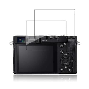 Imagem de NOUKAJU Protetor de tela para Sony RX1R III, vidro temperado HD, dureza 9h, arranhões, anti-impressão digital, protetor de filme de vidro temperado para câmera Sony RX1R III [pacote com 2]