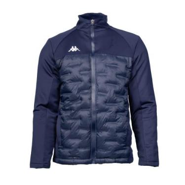 Imagem de Jaqueta Masculina Kappa Padding Skuba Regular Fit Marinho, Marinho, P