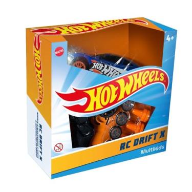 Imagem de Carrinho 1:24 Hot Wheels RC Drift X Azul e Laranja- BR2448
