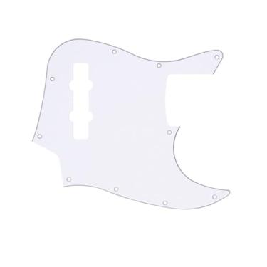Imagem de Escudo Branco Amarelado com 1 Camada para Jazz Bass - DOLPHIN 5630