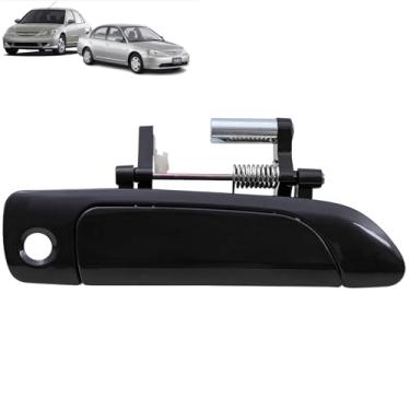 Imagem de Maçaneta Externa Puxador Porta Dianteira Direita Passageiro Civic 2001 2002 2003 2004 2005 2006