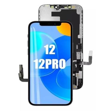 Imagem de TELA FRONTAL DISPLAY FRONTAL IPHONE 12/12 PRO LCD INCELL Tela de 6,1 polegadas