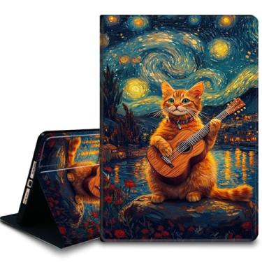 Imagem de Bxgolkgd Capa para tablet Samsung Galaxy Tab A9 Plus/A9+ 5G 11 polegadas 2023 (SM-X210/X215/X216/X218), capa com suporte à prova de choque com dissipação de calor, função despertar/dormir automática