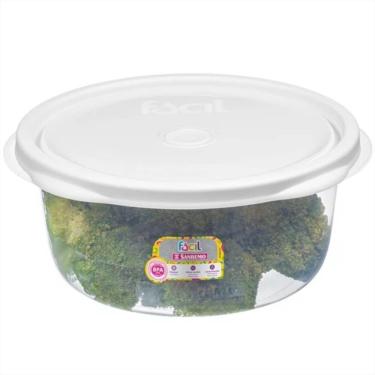 Imagem de Pote Redondo Cores Sortidas 1300ml - 115-6 - Sanremo Pote Redondo 1300ml Ref. 115-6 Sanremo