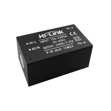Imagem de Mini Fonte Hi Link HLK-10M24 100-240V 24V CC 10W NFE - HI-LINK