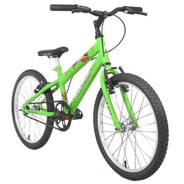 Imagem de Bicleta Aro 20 MTB C23 Top Lip V-Brake Verde Kawasaki - Mormaii