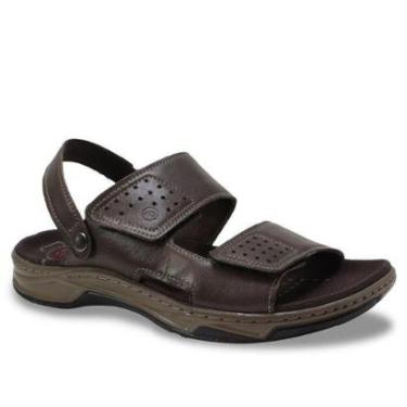 Imagem de Sandália Masculino de Couro Pegada-Masculino