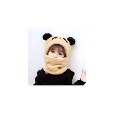 Imagem de Chapéu com pescoço para bebê, design quente de inverno - Lightbek Offi