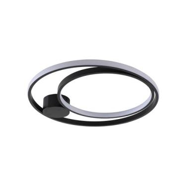 Imagem de Plafon Skylight Ilusion 4032 Led Bivolt, Preto / Branco