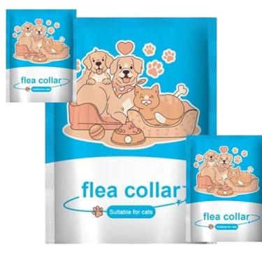 Imagem de Kit Conjunto 2 unidade Coleira Antipulgas e Carrapatos – Proteção Antiparasitária com Conforto e Segurança Para Seu Cão | e Gato 42 cm