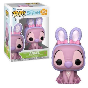 Imagem de Funko Pop Disney Stitch 1534 Angel Easter Páscoa