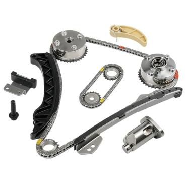 Imagem de BHB Kit de roda dentada VVT de corrente de distribuição compatível com Toyota Prius Corolla Matrix Scion XD Pontiac Vibe 1.8L 2009-2015 Substituição para 13070-0T010 13050-0T010
