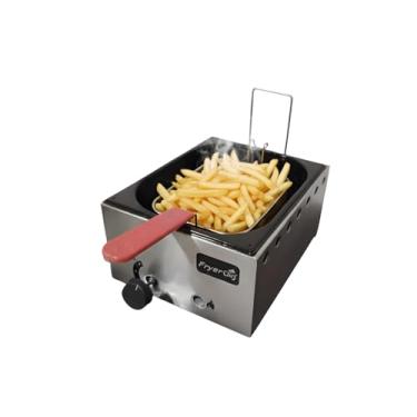 Imagem de Fritadeira a Gás Profissional 5 Litros 1 Cuba Baixa Pressão
